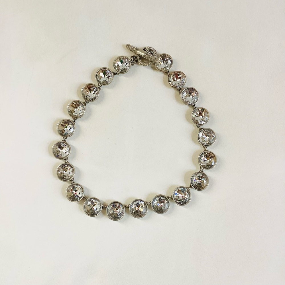 Juicy Couture Silver Crystal Bracelet